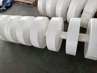 Machine à enrouler les rouleaux de films, à coller sur les sachets de tissu, entièrement automatique, de mm