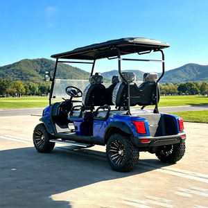 Carrito de Golf Eléctrico de Nuevo Diseño, 2+2 Plazas, Motor de 48V, Precio de Fábrica - Product Image 3