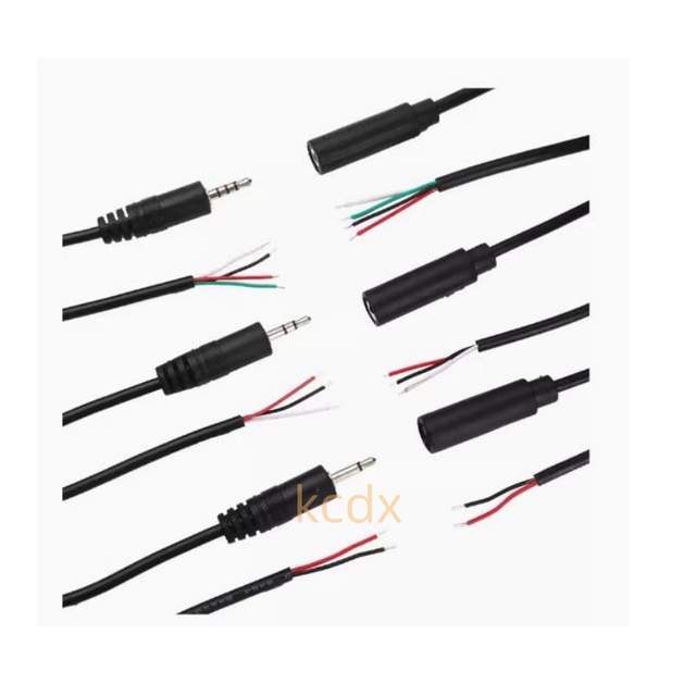Input/output AUX cable 3.5mm audio cable single head  cable 3/4  connection extension