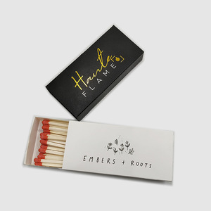 Wooden Stick <strong>Matches</strong> 100c Custom Safety Matchbox Custom Color <strong>Match</strong> <strong>Box</strong> With Stick - Product Image 5