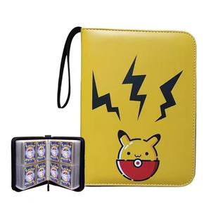 Reliure pour <span class=keywords><strong>cartes</strong></span> <span class=keywords><strong>de</strong></span> jeu <span class=keywords><strong>Pokémon</strong></span> Eevee, reliure à anneaux premium à 4 pochettes, 50 feuilles, capacité <span class=keywords><strong>de</strong></span> 400 <span class=keywords><strong>cartes</strong></span>, pour porte-<span class=keywords><strong>cartes</strong></span>, <span class=keywords><strong>album</strong></span> <span class=keywords><strong>Pokémon</strong></span> - Product Image 2