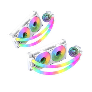 Radiateur de refroidissement par eau de haute qualité, fabriqué en Chine, système de refroidissement par eau pour ordinateur, refroidisseur d'eau pour PC avec tube ARGB, <span class=keywords><strong>prix</strong></span> fabricant - Product Image 4