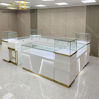 Fabricant de kiosques pour magasins de téléphonie mobile, vitrine en verre avec éclairage LED pour centres commerciaux, kiosque de réparation de téléphones