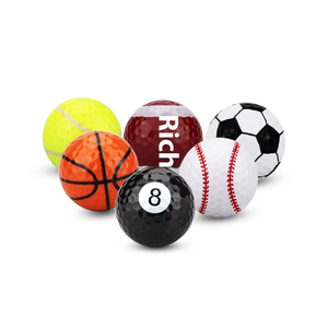 <span class=keywords><strong>Pelotas</strong></span> <span class=keywords><strong>de</strong></span> <span class=keywords><strong>Golf</strong></span> con Forma <span class=keywords><strong>de</strong></span> Balón <span class=keywords><strong>de</strong></span> Rugby, Dureza 80-90, Hechas en Zhejiang, China, Venta Caliente, 2 Piezas, Personalizadas con Impresión Deportiva, Regalo YIHONG YHGB02 - Product Image 3