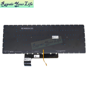 Teclado GR para <span class=keywords><strong>Asus</strong></span> ProArt <span class=keywords><strong>StudioBook</strong></span> Pro 17 W700 W700g1t W700g2t W700g3t 0KNB0-462CGE00 AEBKTG00010 con Retroiluminación - Product Image 5
