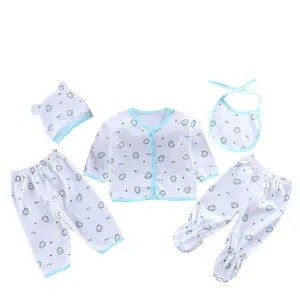 Herbst Baby Kleidung Sets Neugeborene Kleidung Weiß Baby Shower Geschenkset Fabrik Hot Sale Baby Sets Neugeborene