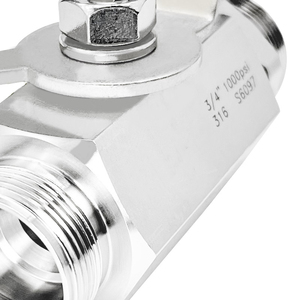 Độ chính xác cao thủy lực đôi ferrule bóng van OEM thép không gỉ hợp kim cụ khóa thiết bị nén cuối nước - Product Image 5