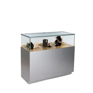 Lishi Schmuckladenmöbel Innendesign Schaukasten Glasvitrine