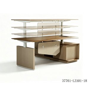 Armoire de bureau contemporaine en bois grainé 37761-LZA01-18 - Product Image 2