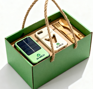 AI-MICH Tùy Chỉnh Sinh Thái Thân Thiện Với Gói Chăm Sóc Lưu Niệm Rượu Vang Nhật Ký Ô Golf Công Ty Mới Bộ Quà Tặng Với Logo Cho Giám Đốc Điều hành - Product Image 6