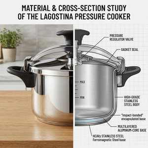 E-Top Venta al por Mayor de Utensilios de Cocina, <span class=keywords><strong>Olla</strong></span> a Presión de Acero Inoxidable 304 de 10L/13L, <span class=keywords><strong>Olla</strong></span> a Presión para Cocinar - Product Image 5