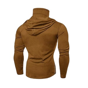 zip up high quality facemask men's <b>hoodies</b> - Product Image 2