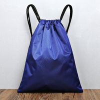 Grosir tas punggung tali ransel poliester hitam renang olahraga Gym