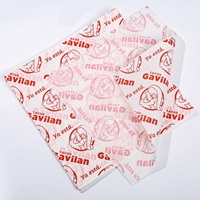 Papel para Envolver Alimentos, Biodegradable, Recubierto de PE, Resistente a la Grasa, con Logotipo Personalizado, para Sándwiches, Hamburguesas, Restaurantes, Sushi, Galletas
