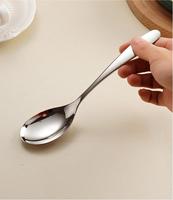 Ensemble de couverts Kaly's K801 élégant, luxueux et minimaliste en acier inoxydable 304 de qualité alimentaire, réutilisable et durable, finition miroir argenté, pour le thé