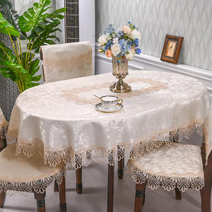 <span class=keywords><strong>Nappe</strong></span> de table carrée vintage <span class=keywords><strong>en</strong></span> dentelle européenne imprimée, plusieurs tailles pour les restaurants et la décoration de la salle à manger à domicile - Product Image 4