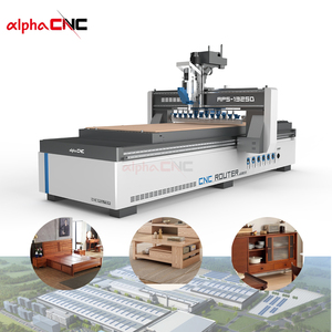 1325 220V tự động đồ nội thất máy móc chế biến gỗ CNC Router maquina ATC với NC Studio & DSP hệ thống điều khiển để làm cho đồ nội thất - Product Image 1