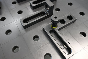 3D thép không gỉ Hàn bảng với vị trí góc lỗ/khe D16/D28 đo & đo công cụ - Product Image 3