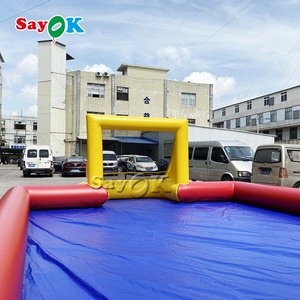 Presa di fabbrica produttore di giochi sportivi gonfiabili noleggio a terra un campo da <span class=keywords><strong>calcio</strong></span> di sapone gonfiabili - Product Image 6
