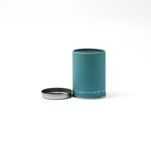 Custom Logo Recyclable Luxury 2mm Rigid Kraft Paper Cylinder Gift <b>Box</b> High-End Aseptic Packaging Tea Coffee for Elegant Use - Product Image 3