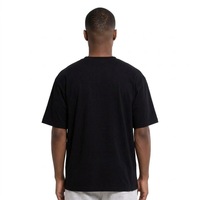 T-shirt Homme Premium Oversize à Épaules Tombantes Coupe Boxy Lourd Col Rond Design Personnalisé OEM Streetwear Haute Qualité