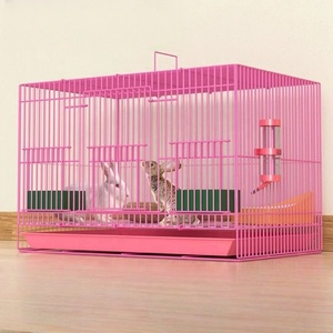 BumoPET grosir kandang hewan peliharaan kelinci logam ekstra besar dalam ruangan kandang tikus <span class=keywords><strong>Guinea</strong></span> <span class=keywords><strong>Pig</strong></span> enkripsi lipat untuk Kelinci Villa - Product Image 2