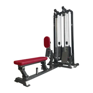 Commercial sport multi equipment gym exercise Dual Stack Low Pulley/Professional Fitness Body Building Machine
