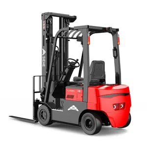 Sit-on Driving Style 4 Wheel Electric Forklift 1.5 Ton 2 Ton 3 Ton Mini Small Electric Forklift With Battery