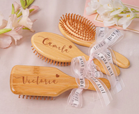 Peigne de mariage personnalisé Peigne à cheveux personnalisé Cadeau Peigne en bois gravé Cadeau pour femme