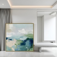 Peinture à l'huile abstraite personnalisée en gros, impression sur toile, imperméable, écologique, art mural original, images pour la décoration du salon