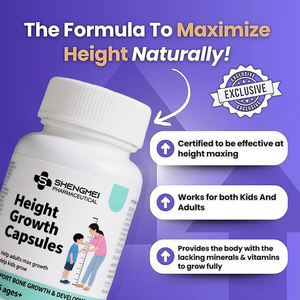 बच्चों और किशोरों के लिए जैतून के प्राकृतिक ऊंचाई वृद्धि कैप्सूल अश्वगंधा और कैल्शियम की ऊंचाई में वृद्धि के साथ विटामिन कैप्सूल - Product Image 5