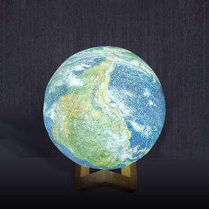 Remote Touch Clap 3D Stampa <span class=keywords><strong>Terra</strong></span> <span class=keywords><strong>Lampada</strong></span> Usb Ha Condotto La Luce di Notte Della Decorazione Della Casa di Festa Di Compleanno di Luna della <span class=keywords><strong>Terra</strong></span> di Notte Della <span class=keywords><strong>Lampada</strong></span> - Product Image 3