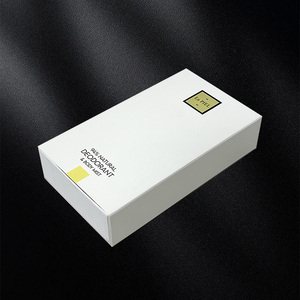 Boîte en carton personnalisée avec couvercle et base pour parfum, emballage cadeau pour la Saint-Valentin, avec ruban - Product Image 1