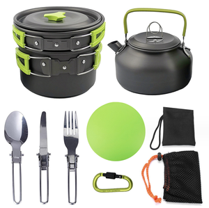 SOLO野生韩版不锈钢野营炊具不粘金厨房野营炊具 - Product Image 2