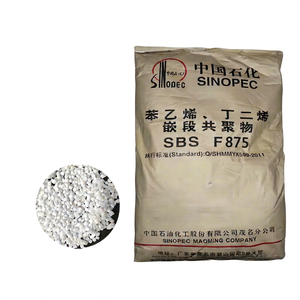 Gránulos de caucho termoplástico 501 SBS, polímero estireno-bloque de alta elasticidad para modificadores de asfalto y modificación de plásticos - Product Image 1