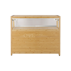 Thiết kế thời trang bằng gỗ Glass trung tâm mua sắm thương mại bán lẻ sàn truy cập đồng hồ hiển thị giới thiệu - Product Image 5