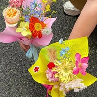 Internet Simple et épais Design papier Kraft papier Bouquet de fleurs fraîches emballage Arrangement fleur magasin matériel en gros