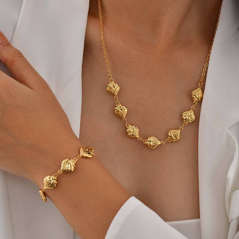 Multi layer Tassel Shell Bead Stacking