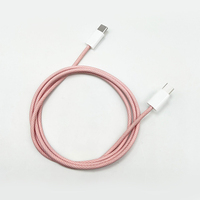 Vente en gros 1m 60W USB Type C vers Type C Câble de charge rapide 5A Magnétique Charge rapide Accessoires de téléphone pour téléphone Android