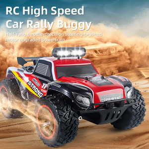 Coche RC <span class=keywords><strong>1</strong></span>:14 con Cargador - Big Foot Todoterreno de Alta Velocidad para Arena y Pistas Cortas con Retorno Automático y Función Sígueme para Niños - Product Image 1