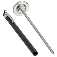 Thermomètre analogique de poche à clip de 1 pouce pour la cuisine, le café et le mousse de lait