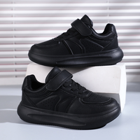Chaussures de sport décontractées respirantes en cuir synthétique pour enfants, vente en gros, confortables pour grands garçons, chaussures de sport montantes pour enfants