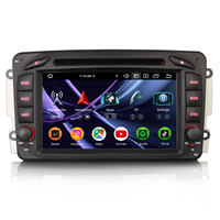Récepteur multimédia Android 16 de 7 pouces pour Mercedes W203 W209 W463 W168 W639, CarPlay sans fil, DSP, 8 Go, 128 Go, 4G, IPS, stock UE