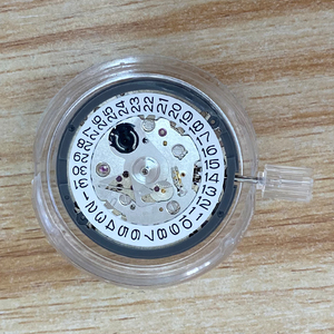 Pièces de montre, mouvement de montre authentique compatible avec le mouvement automatique <span class=keywords><strong>Seiko</strong></span> <span class=keywords><strong>NH35</strong></span>/NH35A, couronne avec date et jour, acier allié noir - Product Image 5