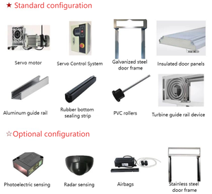 Porte à enroulement rapide facile à installer - Matériau PVC adapté aux petits entrepôts et aux devantures de magasins de détail - Product Image 6