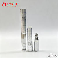D19 Maßgefertigte Elektrische Vibrations-Kopfmassage Augencreme-Serum-Tube-Verpackung mit Zinklegierungs-Applikator