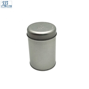 Round Plain Metal <strong>Tea</strong> Tins Custom Size Empty Double Lid <strong>Tea</strong> Tin <strong>Can</strong> for <strong>Tea</strong> - Product Image 2