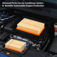 Mesin Mobil Pabrik untuk Geely OEM 1016014789 Chrysler JEEP 04861688AA Filter Udara Elelment Air Intake Serat Karbon untuk Bmw 320i