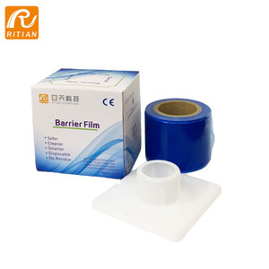 Film barrière dentaire en verre I médical couverture de Film dentaire bleu avec boîte de distribution personnalisée 1200 feuilles - Product Image 3