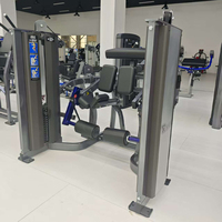Machine d'extension des jambes isolalette ROSEN Fitness en acier réglable pour entraînement de force commercial en salle de sport (Quad & Leg Curl)
